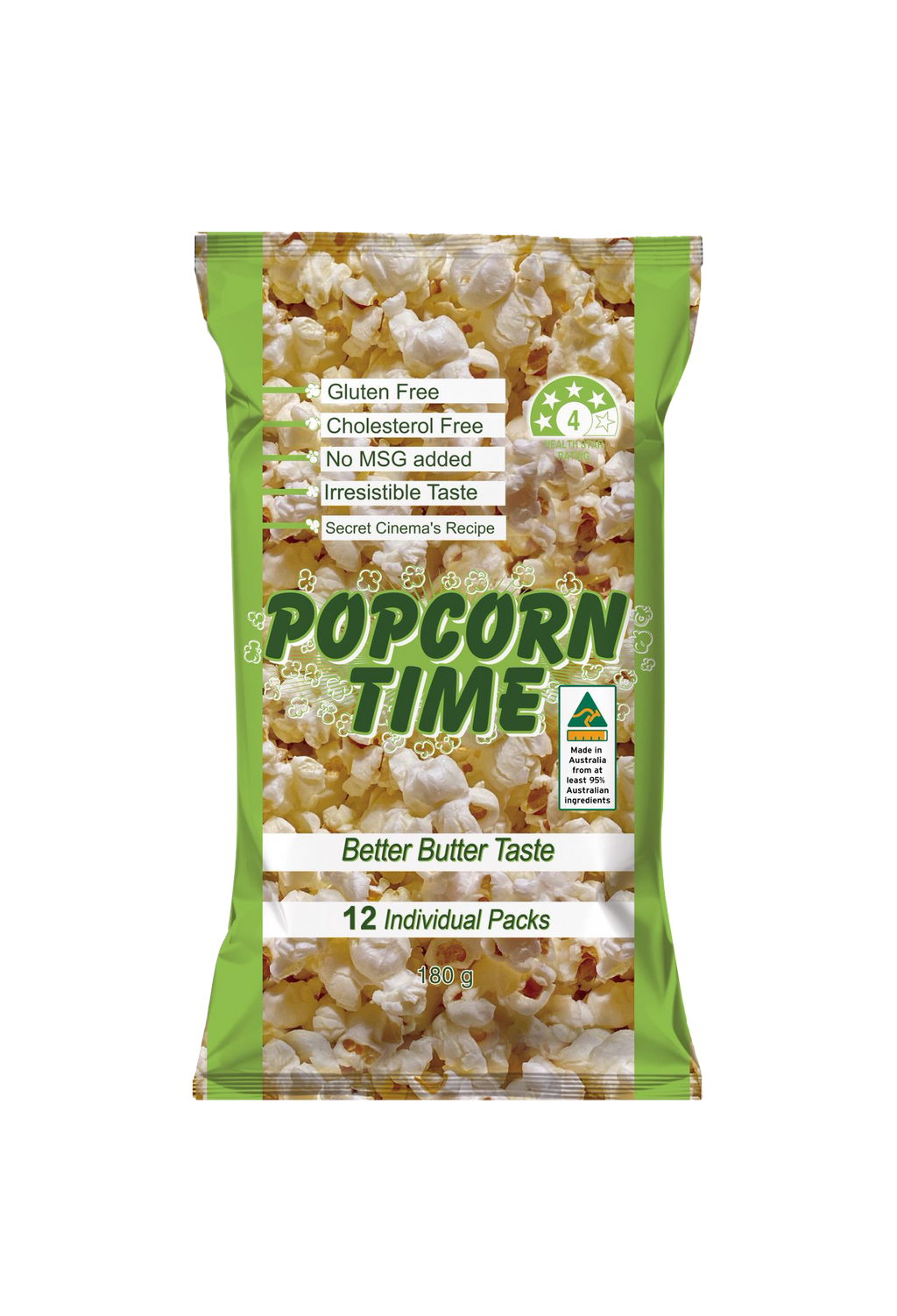 Popcorn Time Better Butter Taste Popcorn Multipack