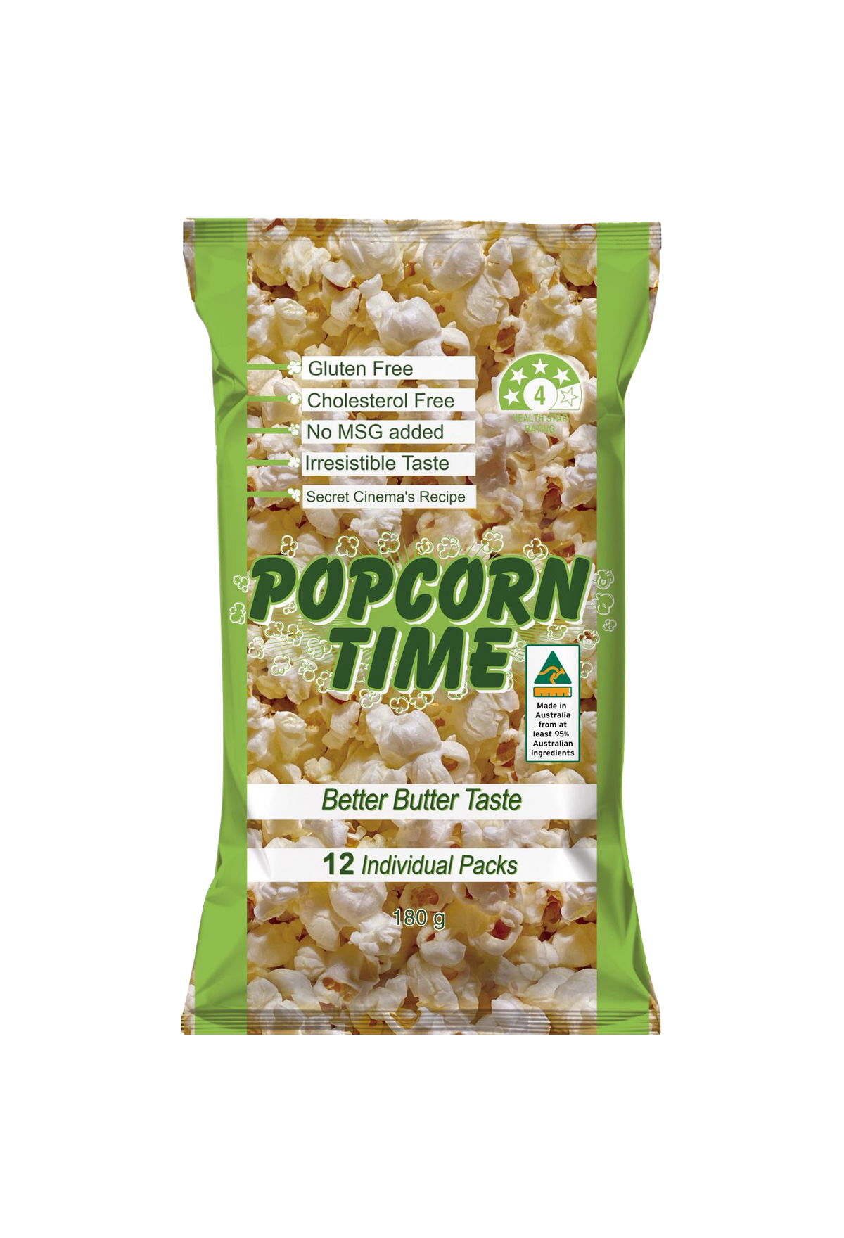 Popcorn Time Better Butter Taste Popcorn Multipack