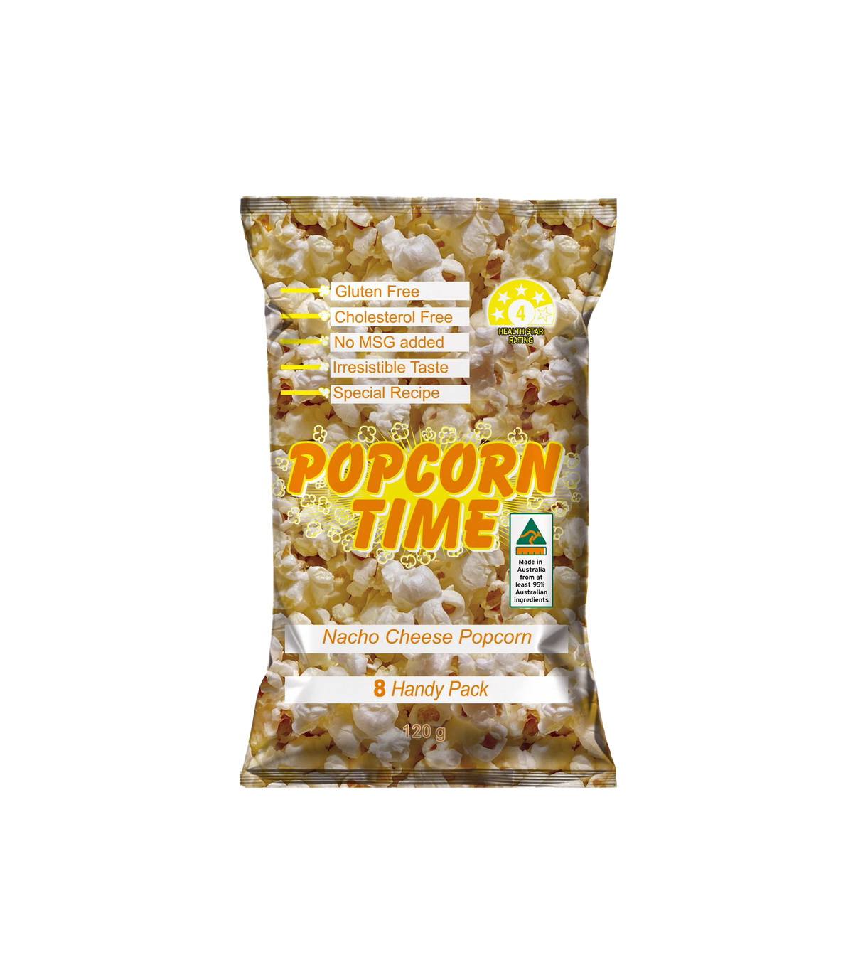 Popcorn Time Nacho Cheese Popcorn Multipack