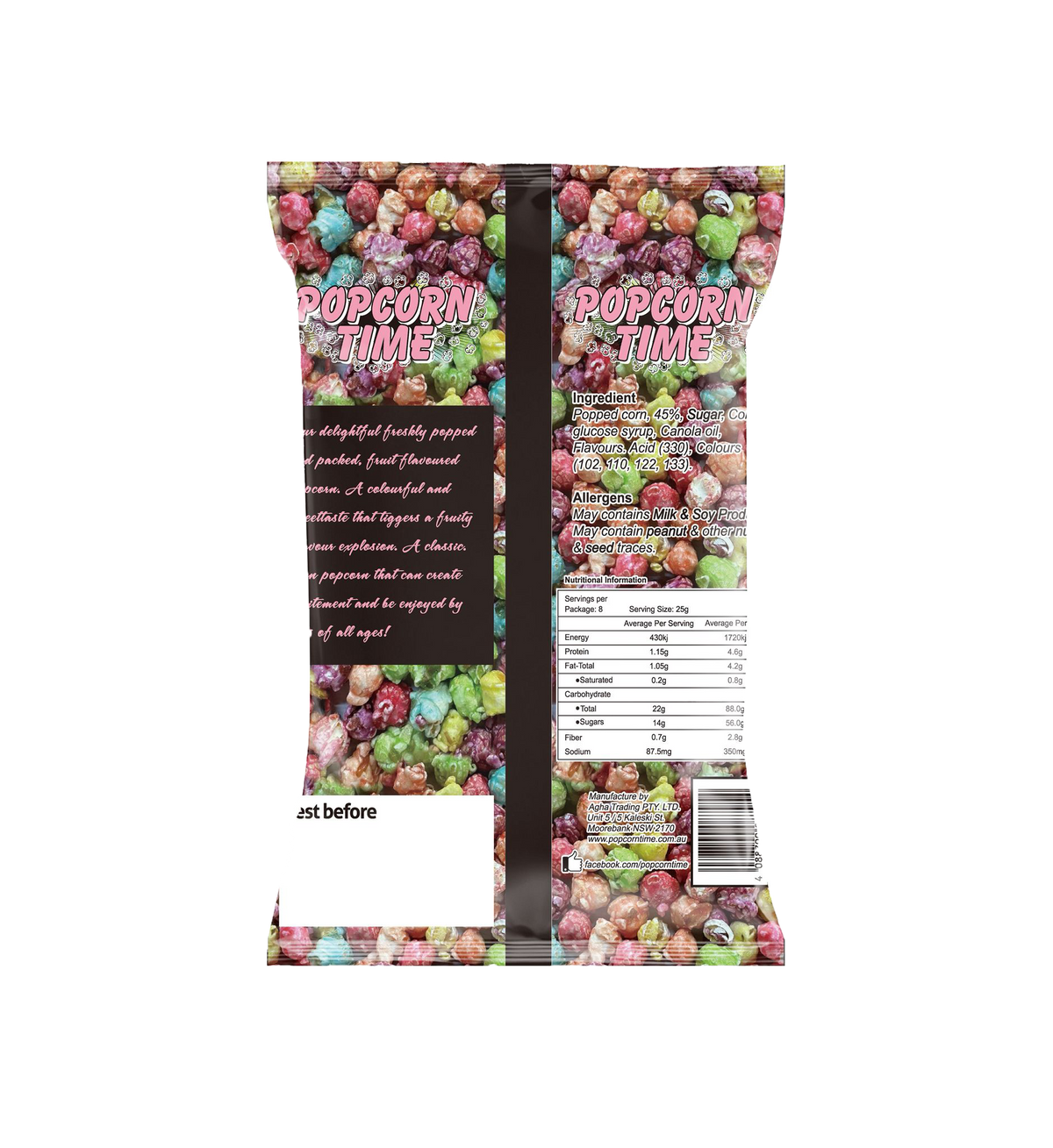 Popcorn Time Fruit Salad Explosion Carton