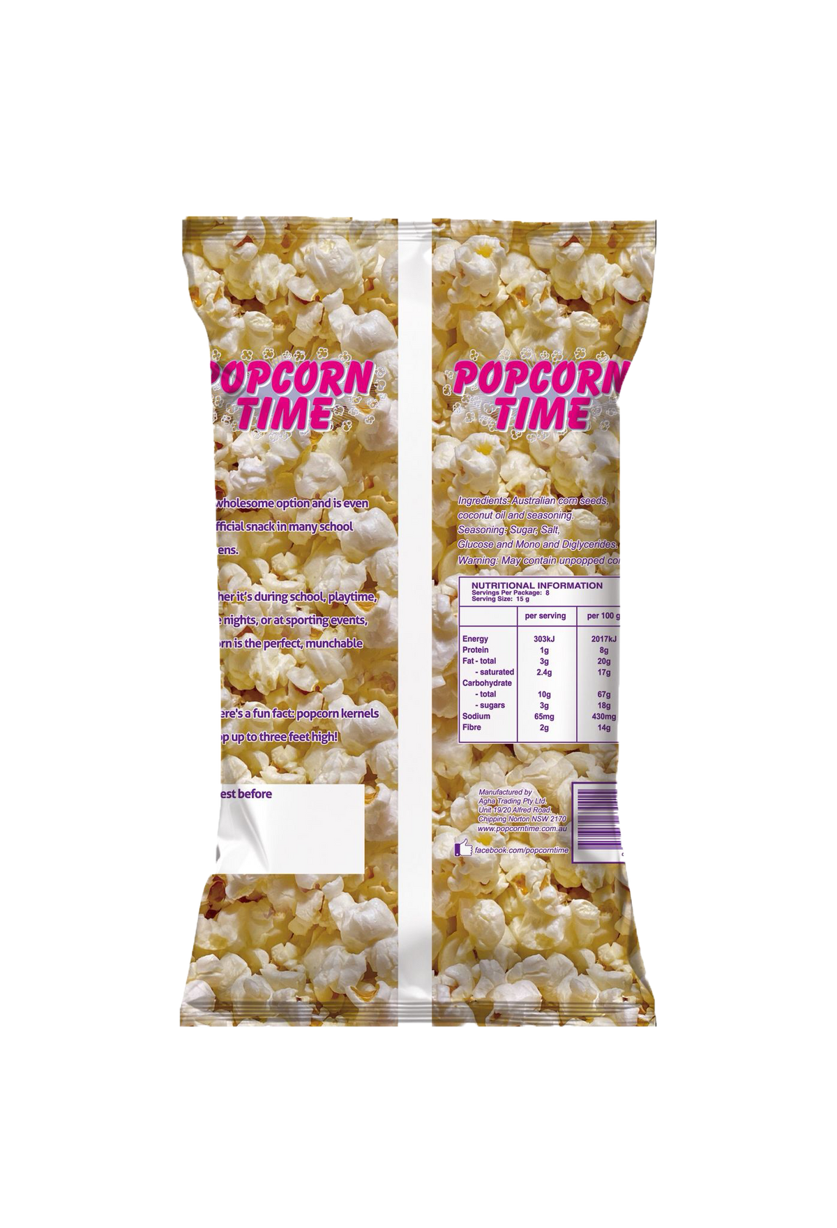 Popcorn Time Sweet and Salty Popcorn Multipack